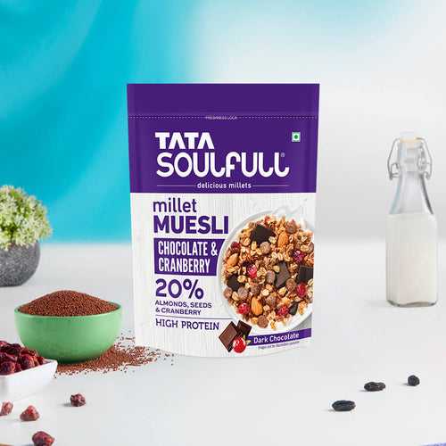 Chocolate & Cranberry Millet Muesli | 500g