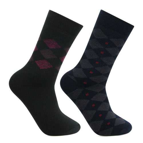 Premium Cushioned Crew Length Woolen Socks For Men - Pack Of 2
