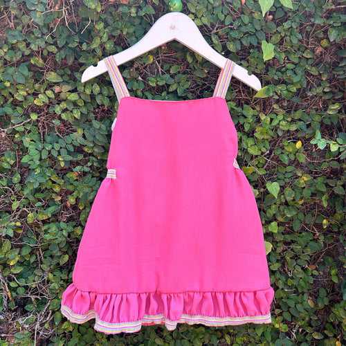 Vibrant Elegance Pink Dress