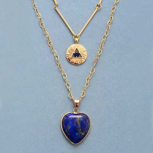 Lapis Lazuli Pendant Necklace