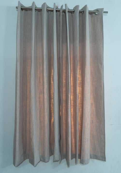 Ring curtain in light shade HD013