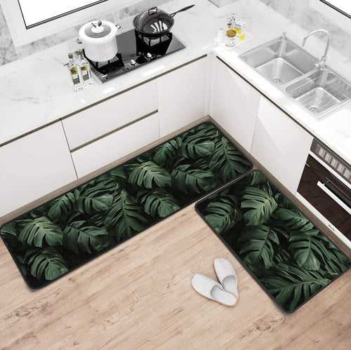 Tropical Vibe Kitchen Mats (Set of 2)