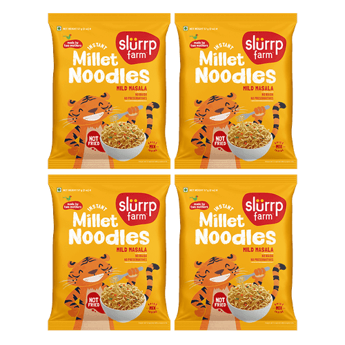 Instant Millet Noodles - Mild Masala (Pack of 4)