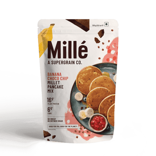 Mille : Banana Choco Chip Pancake Mix