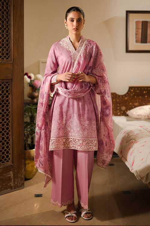 LILY DREAM-3 PIECE EMBROIDERED LAWN SUIT