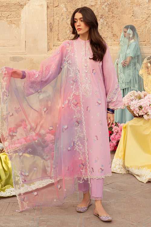 REGAL ORCHARD STITCH 3PC: LAWN EMBROIDERED  SUIT