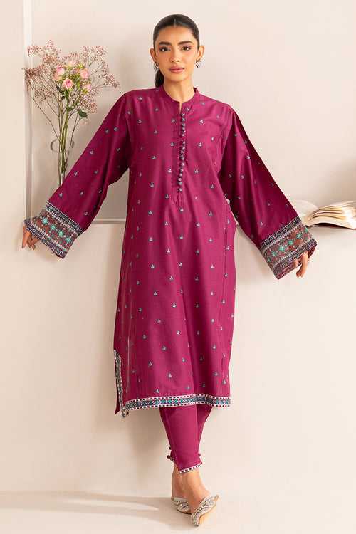 PLUM REGALIA-2 PIECE (SHIRT & TROUSER)