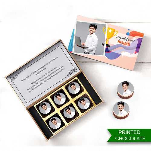 Buy Congratulations Customised Chocolate Gifts Online In India