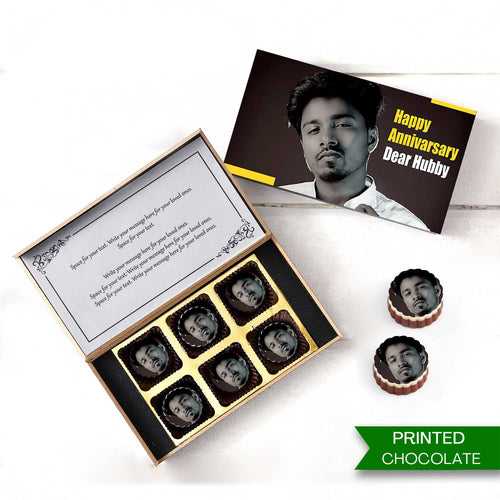 Wedding Anniversary Chocolate Online | Choco ManualART