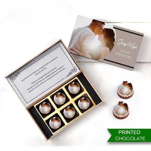 Sorry Gift Idea | Buy Personalised Chocolate with Photo Name Messages Print on them