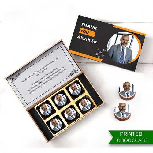 Buy Personalised Chocolate Box Online for Say Thank You