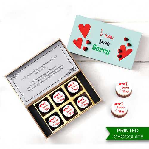 Premium Customised Chocolate Gifts for Sorry - Choco ManualART