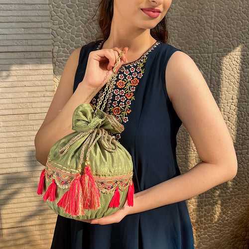 Aafreen Mehendi Potli Bag