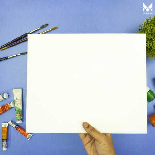 CANVAS PANELS - 13.5 OZ ( 420GSM ) - PACK OF 4 - (10.0 x 12.0 inch)
