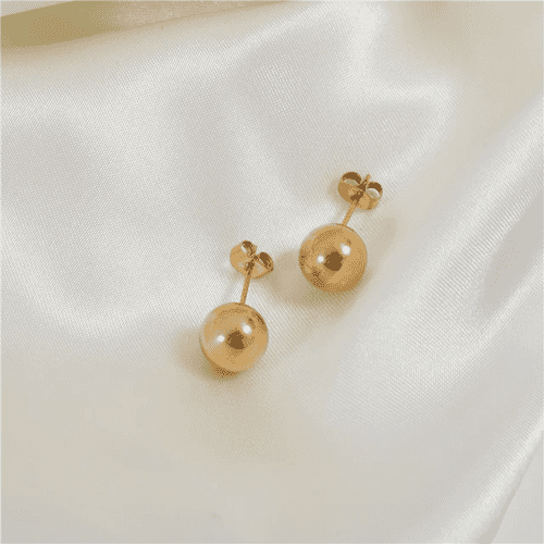 Zora Studs- 18K Gold Plated