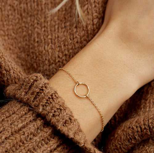 Karma Bracelet- 14K Gold Plated