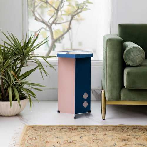 Elan Ivor Hexagonal Side Table (Caspian Blue)