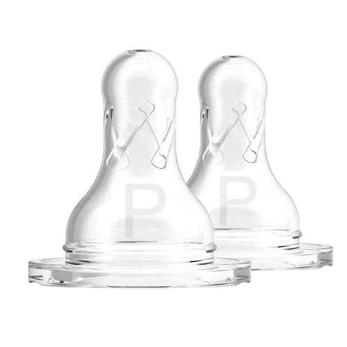 Dr. Brown's Preemie Flow Silicone Narrow Nipple - 2 Pack