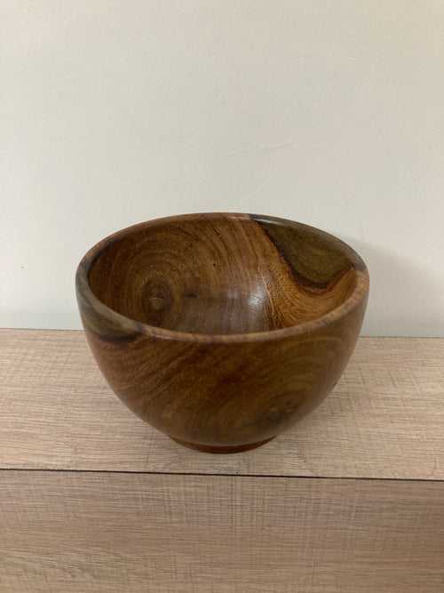 Elegant Wooden Pot