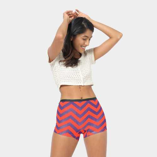 Boy Shorts - Chevron