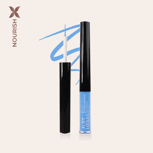 Herb-Enriched Waterproof Eyeliner Organic - Jojoba Oil & Vitamin E