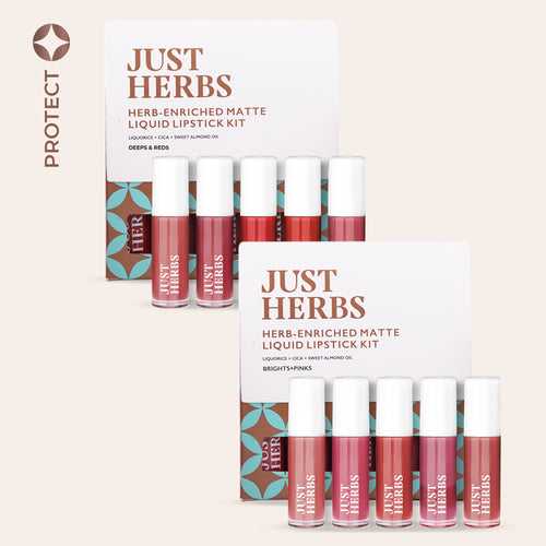 Herb-enriched Matte Liquid Lipstick Combo : Pack of 5*2