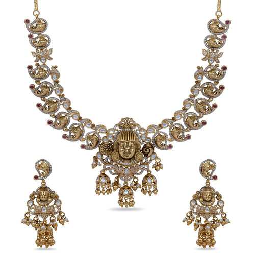 Ajaya Antique Statement Necklace Set