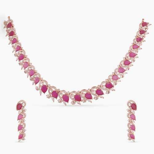 Luz Nakshatra CZ Necklace Set