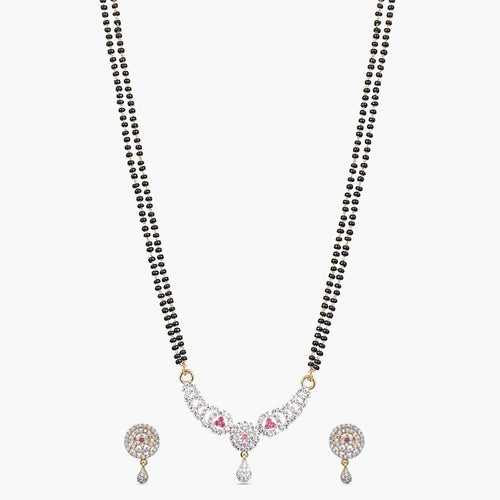 Sajni Nakshatra CZ Mangalsutra Necklace Set