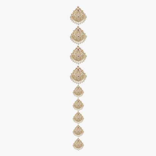 Nandini Nakshatra CZ Hair Brooch