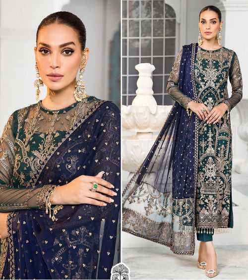 Green Modern Elegance Ethnic Salwar Suits Redefined