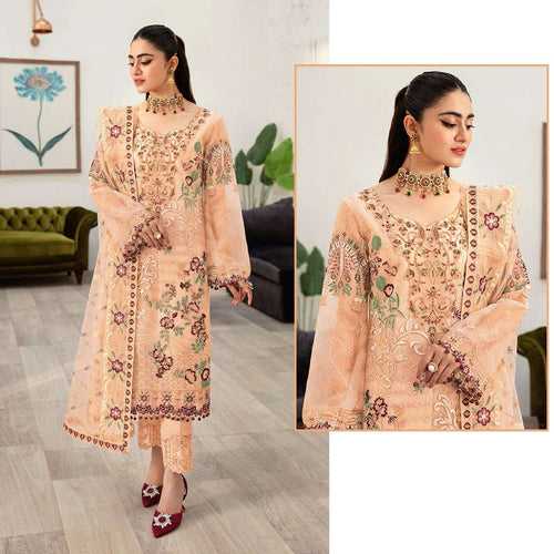 BIL32 Designer Semi Stitched Pakistani Salwar Suit