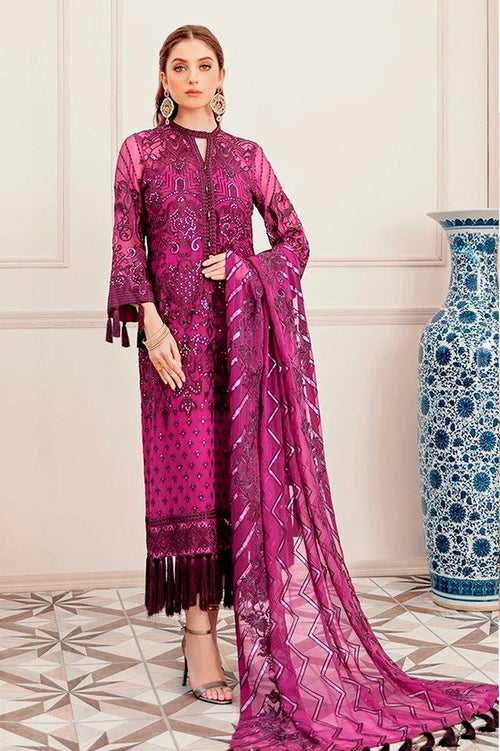 Butterfly Net Heavy Embroidered Designer Party Wear Pakistani Style Suit