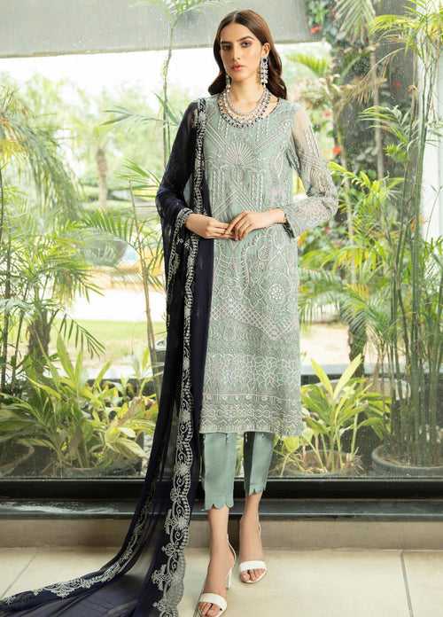 Festive Arts Embroidered Georgette Collection