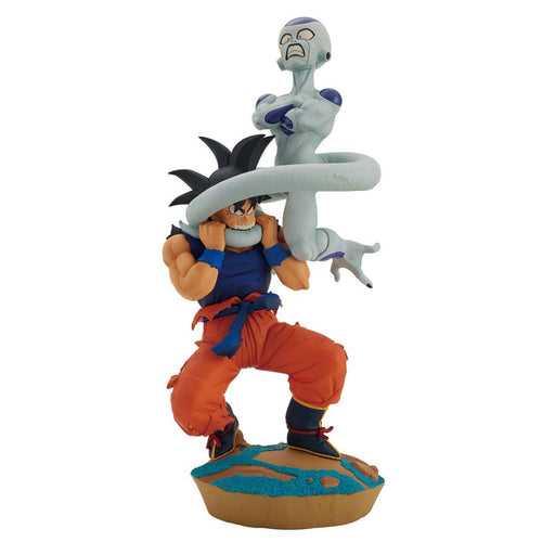 Dragon Ball Dragon History Son Goku Vs Frieza Ichiban Statue by Bandai