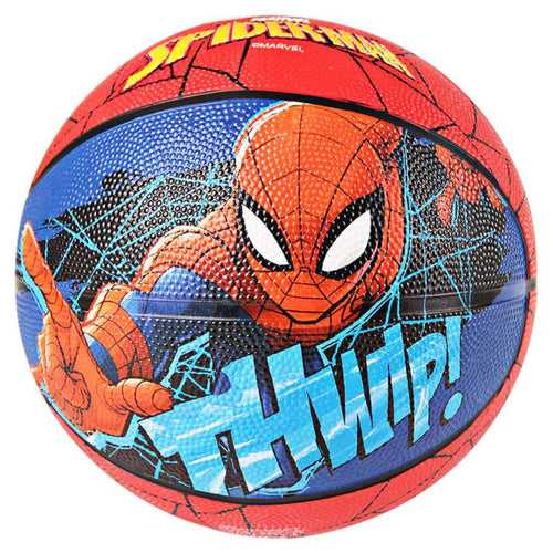 MARVEL SPIDER-MAN Size 5 RUBBER BASKET BALL BY MESUCA
