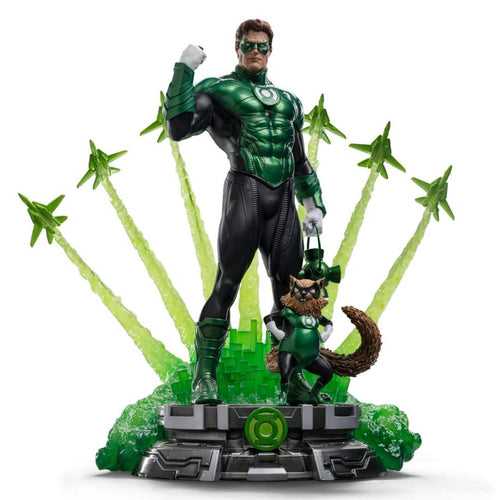 Green Lantern Unleashed Deluxe Statue By Iron Studios