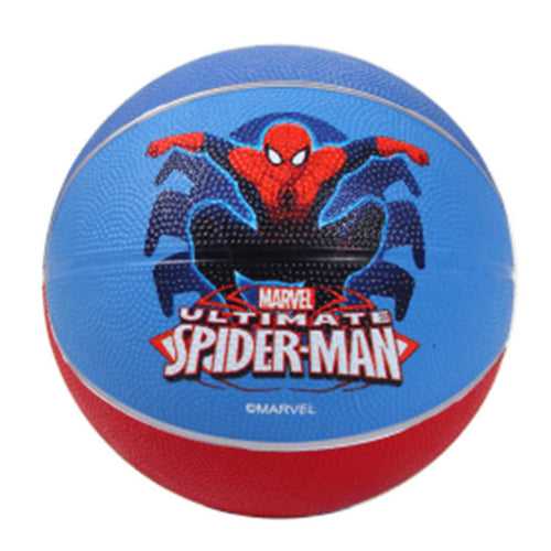 MARVEL SPIDER-MAN Size 5 RUBBER BASKET BALL BY MESUCA