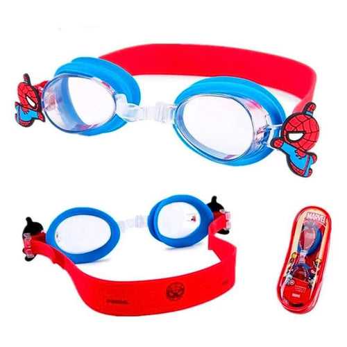 MARVEL SPIDER-MAN KIDS SWIMMING GOGGLES - BLUE By Mesuca