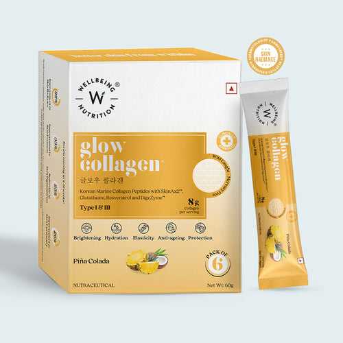 Glow Collagen Pina Colada Flavor Sachets