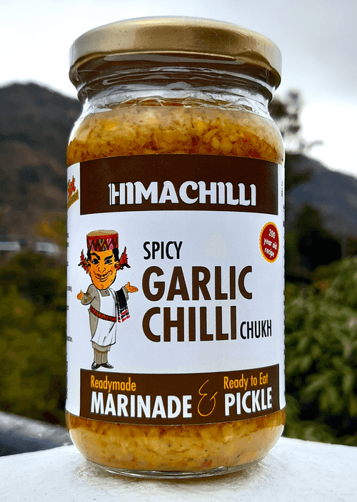 Himachilli Chukh- Spicy Garlic Chilli Dip & Cooking Sauce (200 gms)