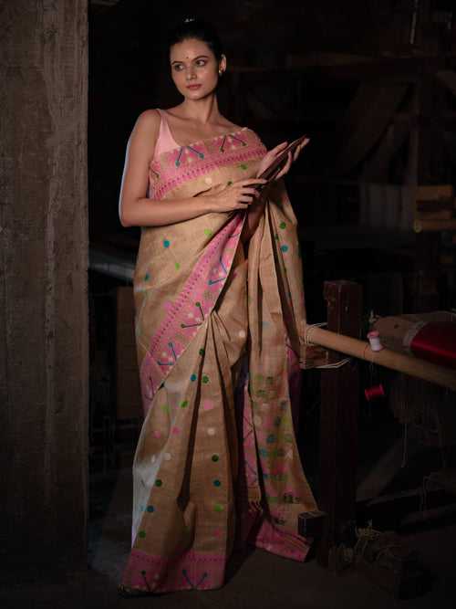 Padmini Muga Silk Saree