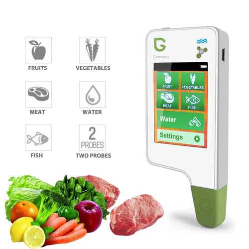 Greentest Digital Food Tester, Nitrate Detector for Fruits, Vegetables, Meat, Fish, TDS Meter To Test Water