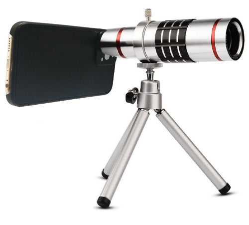 18x Optical Zoom Mobile Lens Kit Telescope Lens with Tripod, Back case/Cover compatible with iPhone12 Pro Max