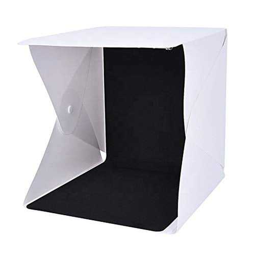 Mini Portable Professional Photo Light Booth Product Photography Booth Studio with 4 LED Strips – 40x40x40 cm - Made in India