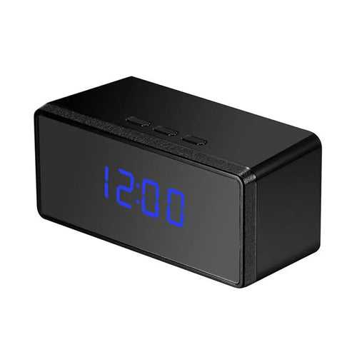Spy Wifi IP Security Clock Camera with 720P with 2-Way Talk, Night Vision & Motion Detection