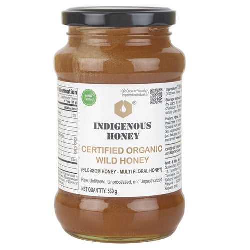 Certified Organic Wild Honey