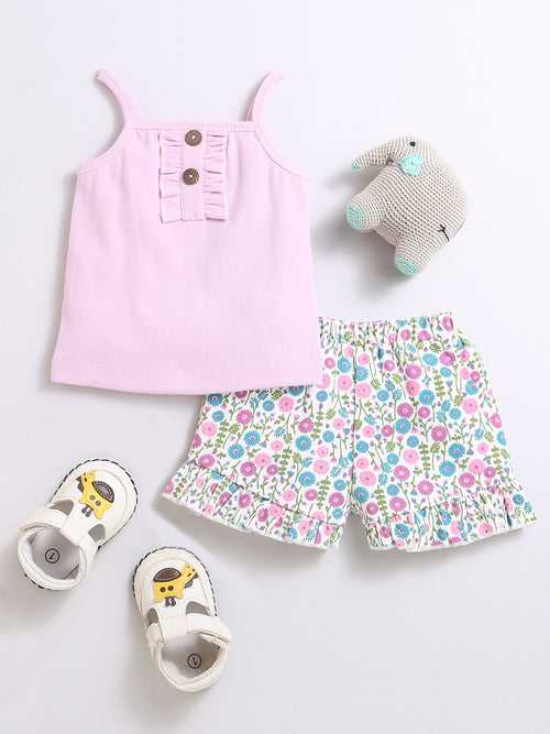 Cami Top And Shorts/Dress For Kid Girls