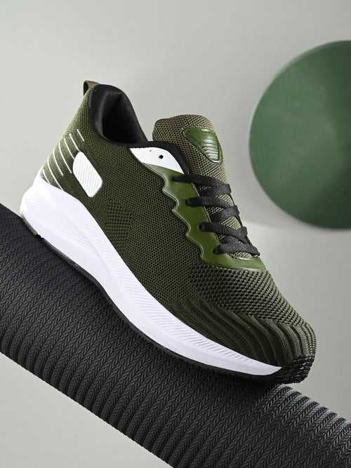 Cloud Olive Casual Sneakers