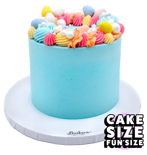 Sweet Blue Easter Cake 🎀🥚